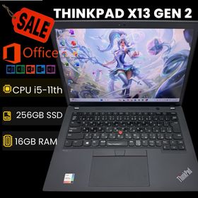 レノボ(Lenovo)のThinkPad X13 Gen 2 i5-1135G7 16GB 256GB(ノートPC)