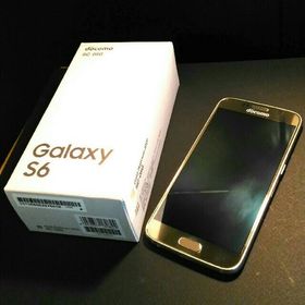 サムスン(SAMSUNG)のdocomo Galaxy s6 SC-05G ゴールド(スマートフォン本体) サムスン(SAMSUNG)のdocomo Galaxy s6 SC-05G ゴールド(スマートフォン本体)