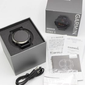 ガーミン(GARMIN)の【美品】Garmin fenix 6 Pro Dual Power Slate Gray DLC/Black 010-02410-45 スマートウォッチ ガーミン 本体(腕時計(デジタル)) ガーミン(GARMIN)の【美品】Garmin fenix 6 Pro Dual Power Slate Gray DLC/Black 010-02410-45 スマートウォッチ ガーミン 本体(腕時計(デジタル))