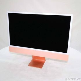 〔中古〕Apple(アップル) iMac 24-inch Mid-2021 Z133 Apple M1 8コアCPU_8コアGPU 8GB SSD1TB オレンジ 〔26.3 Tahoe〕〔377-ud〕