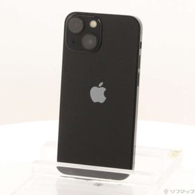 (中古)Apple iPhone13 mini 128GB ミッドナイト MLJC3J/A SIMフリー(258-ud)