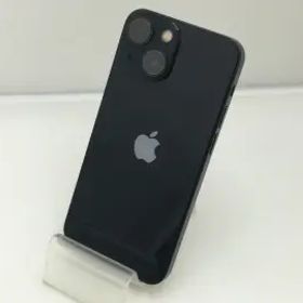 【中古】Apple au 【SIMフリー】 iPhone 13 mini 128GB ミッドナイト MLJC3J/A【大須】保証期間１ヶ月【ランクB】