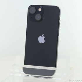 (中古)Apple iPhone13 mini 128GB ミッドナイト MLJC3J/A SIMフリー(368-ud)