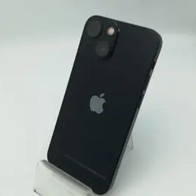 【中古】Apple au 【SIMフリー】 iPhone 13 mini 128GB ミッドナイト MLJC3J/A【秋葉本店】保証期間１ヶ月【ランクC】