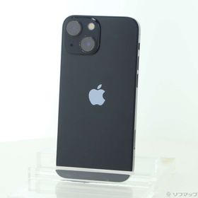 (中古)Apple iPhone13 mini 128GB ミッドナイト MLJC3J/A SIMフリー(377-ud)