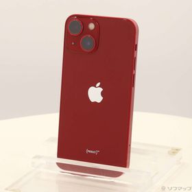 (中古)Apple iPhone13 mini 128GB プロダクトレッド MLJG3J/A SIMフリー(269-ud)