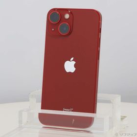 (中古)Apple iPhone13 mini 128GB プロダクトレッド MLJG3J/A SIMフリー(258-ud)