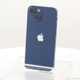 (中古)Apple iPhone13 mini 128GB ブルー MLJH3J/A SIMフリー(262-ud)