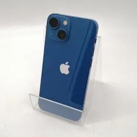【中古】Apple 国内版 【SIMフリー】 iPhone 13 mini 128GB ブルー MLJH3J/A【札幌南2条】保証期間１週間【ランクC】