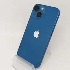 【中古】Apple docomo 【SIMフリー】 iPhone 13 mini 128GB ブルー MLJH3J/A【川越クレアモール】保証期間１ヶ月【ランクB】