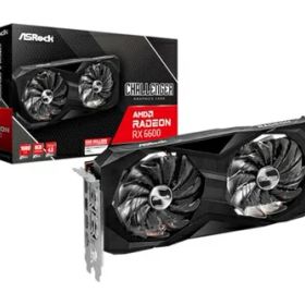 【中古】 ASRock グラフィックボード AMD Radeon RX6600 GDDR6 8GB 搭載モデル 【品】 RX6600 CLD 8G