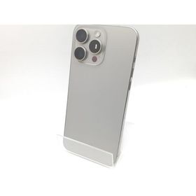【中古】Apple 国内版 【SIMフリー】 iPhone 15 Pro Max 256GB ナチュラルチタニウム MU6R3J/A【熊本】保証期間１ヶ月【ランクB】