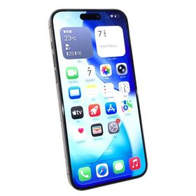 中古 Apple iPhone15 Pro Max 512GB ブラックチタニウム MU6U3J／A SIMフリー ※赤ロム保証あります