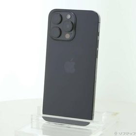 〔中古〕Apple(アップル) iPhone15 Pro Max 512GB ブラックチタニウム MU6U3J／A SIMフリー〔198-ud〕