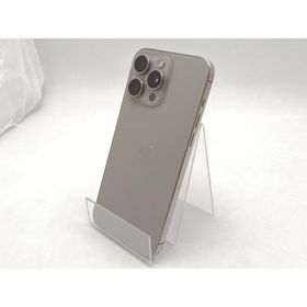 【中古】Apple 国内版 【SIMフリー】 iPhone 15 Pro Max 1TB ナチュラルチタニウム MU713J/A【ECセンター】保証期間１ヶ月【ランクB】