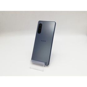 【中古】SONY docomo 【SIMフリー】 Xperia 5 IV 8GB 128GB SO-54C ブルー【福岡天神】保証期間１ヶ月【ランクC】