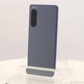 〔中古〕SONY(ソニー) Xperia 5 IV 128GB ブルー SO-54C docomo SIMフリー〔258-ud〕