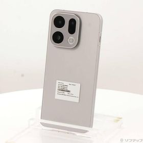〔中古〕OPPO(オッポ) OPPO Find X9 512GB チタニウムグレー CPH2797GY SIMフリー〔377-ud〕