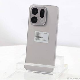 〔中古〕OPPO(オッポ) OPPO Find X9 512GB チタニウムグレー OPG07 au SIMフリー〔262-ud〕