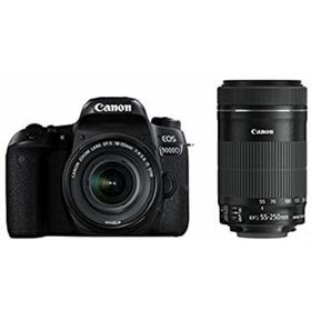 Canon デジタル一眼レフカメラ EOS 9000D ダブルズームキット EF-S18-55mm/EF-S55-250mm 付属 EOS9000D-WKIT(デジタル一眼)