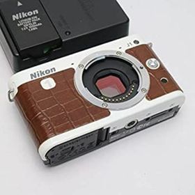 【中古】Nikon ミラーレス一眼カメラ Nikon 1 J1 ホワイト ボディ(ミラーレス一眼)