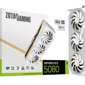 【新品・5営業日で発送】Synology ZOTAC GAMING GeForce RTX 5080 SOLID OC White 16GB GDDR7 (RTX5080SOLIDOCW16G／ZT-B50800Q-10P)