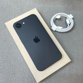 バッテリー95% iPhone 16e 128GB ブラック Apple版 SIMフリー送料無料