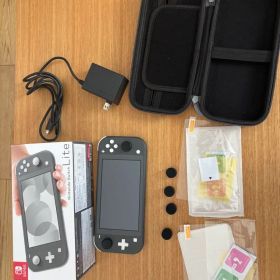 Nintendo Switch Lite グレー 本体 ケース・保護フィルム付き