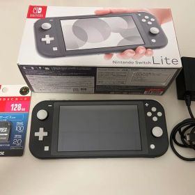 Nintendo Switch Liteグレー➕マイクロSDXCカード128GB