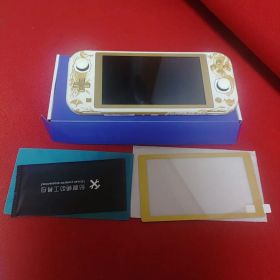 任天堂Ｓｗｉｔｃｈライト カスタム品 ホワイト、ゴールド