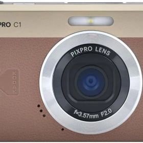 【新品未開封】KODAK PIXPRO C1 Black Brown KODAK Pixpro C1BN C1BK– 超コンパクトデジタルカメラ| 13MP BSI CMOS、4倍ズーム、2.8インチLCDスクリーン、LEDフラッシュ –
