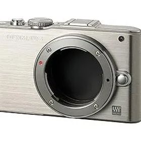 【中古】(非常に良い)OLYMPUS ミラーレス一眼 PEN Lite E-PL3 ボディ シルバー E-PL3 BODY SLV