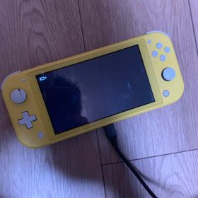 NintendoSwitch Lite イエロー 本体 充電ケーブル付きソフト有