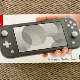 新品未開封 店舗印無し Switch Lite スイッチライト グレー