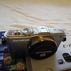 【中古】(非常に良い)OLYMPUS マイクロ一眼 PEN Lite E-PL3 レンズキット シルバー E-PL3 LKIT SLV
