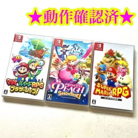 Switch マリオ&ルイージRPG プリンセスピーチ スーパーマリオRPG
