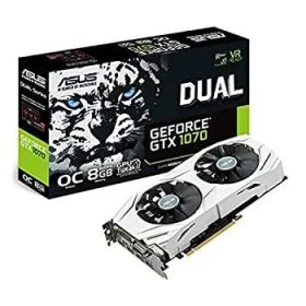 【中古】「未使用品」ASUS ROG Strix GeForce GTX 1070 Ti 8GB GDDR5 アドバンスエディション VR レディ DP HDMI DVI ゲームグラフィックスカード (ROG-STRIX-GTX1070