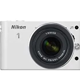 Nikon ミラーレス一眼カメラ Nikon 1 (ニコンワン) J1 (ジェイワン) 標準ズームレンズキット ホワイトN1 J1HLK WH