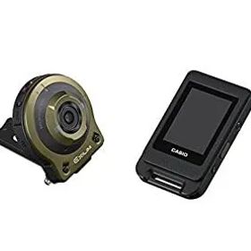 【中古】(非常に良い)CASIO デジタルカメラ EXILIM EXFR10GN カメラ部/コントロール部分離 フリースタイルカメラ 1410万画素 EX-FR10GN グリーン