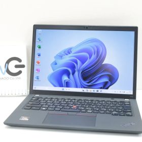 13.3型 Lenovo ThinkPad X13 Gen2 (Ryzen5 Pro 5650U 6コア/12スレッド/8GB/NVMe SSD256GB) カメラ ノートパソコン Windows11 16454