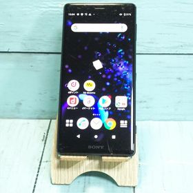 docomo SONY Xperia XZ2 64GB ブラック SO-03K 本体 白ロム SIMロック解除済み SIMフリー 265110