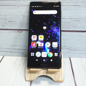 docomo SONY Xperia XZ2 64GB ブラック SO-03K 本体 白ロム SIMロック解除済み SIMフリー 260236