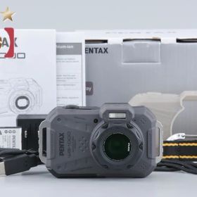 【中古】RICOH リコー PENTAX ペンタックス WG-1000 グレー 防水アクションカメラ 元箱付き