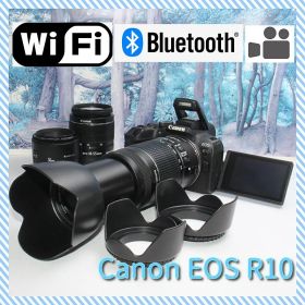 ✨高性能ミラーレス機✨Canon EOS R10 トリプルレンズ✨