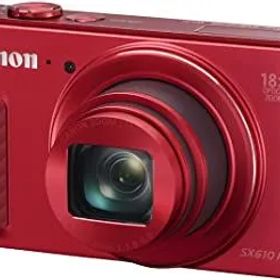 【中古】Canon デジタルカメラ PowerShot SX610 HS レッド 光学18倍ズーム PSSX610HS(RE)