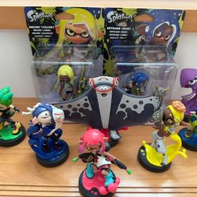 スプラトゥーン amiibo 9体セット売り (すりみ連合 新品未開封2体)