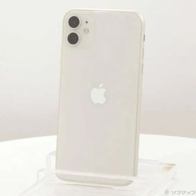 ソフマップ 〔中古品〕 iPhone11 128GB ホワイト MWM22J／A SIMフリー【198】