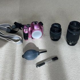 PENTAX K-x デジタル一眼レフカメラ ピンク セット