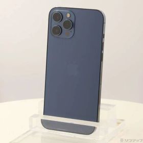 ソフマップ 〔中古品〕 iPhone12 Pro Max 256GB パシフィックブルー MGD23J／A SIMフリー【348】