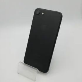 【中古】Apple au 【SIMロック解除済み】 iPhone 7 128GB ブラック MNCK2J/A【新橋烏森通り】保証期間１ヶ月【ランクB】